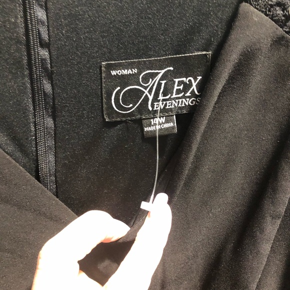 Alex evening long dress gorgeous never worn - Picture 4 of 5